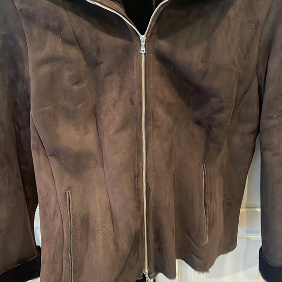 Brand New-Never worn! Rafael Shearling coat - Picture 5 of 5